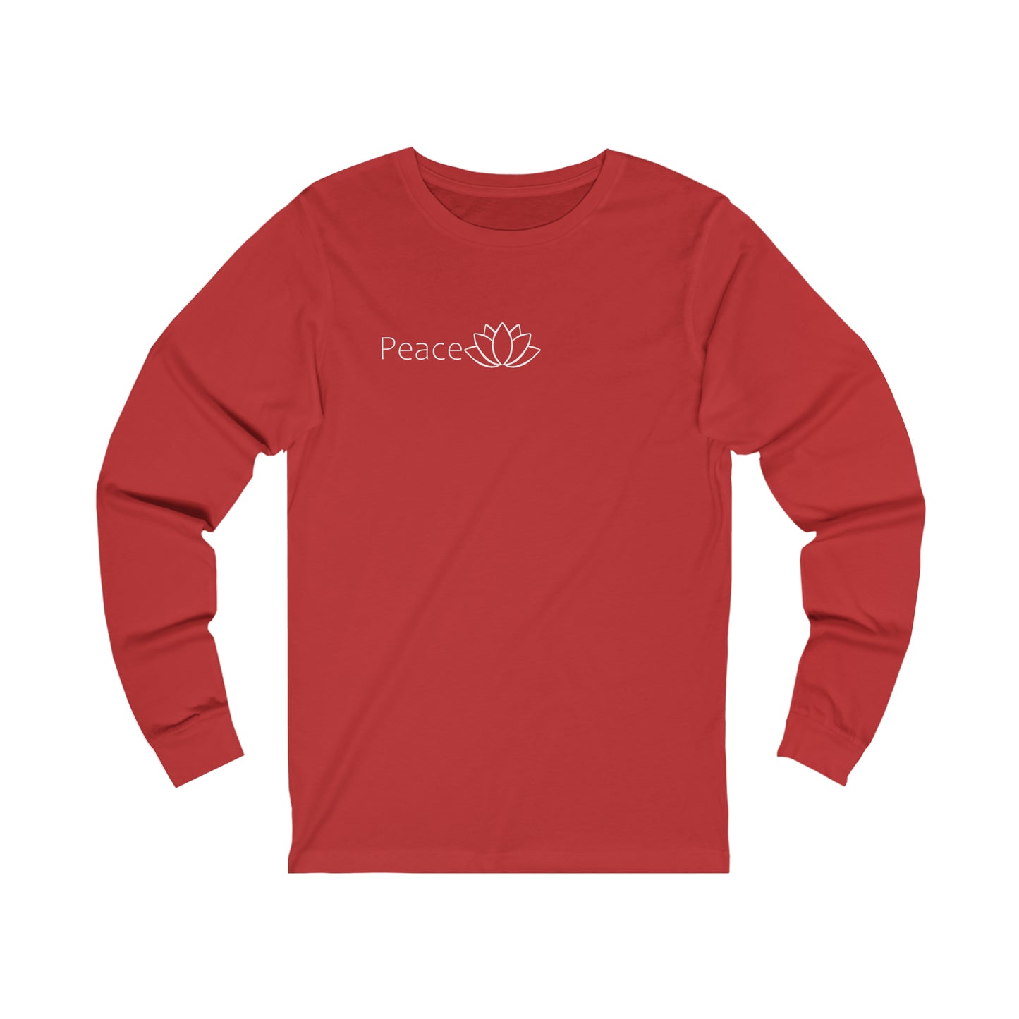 Peace Unisex Jersey Long Sleeve Tee