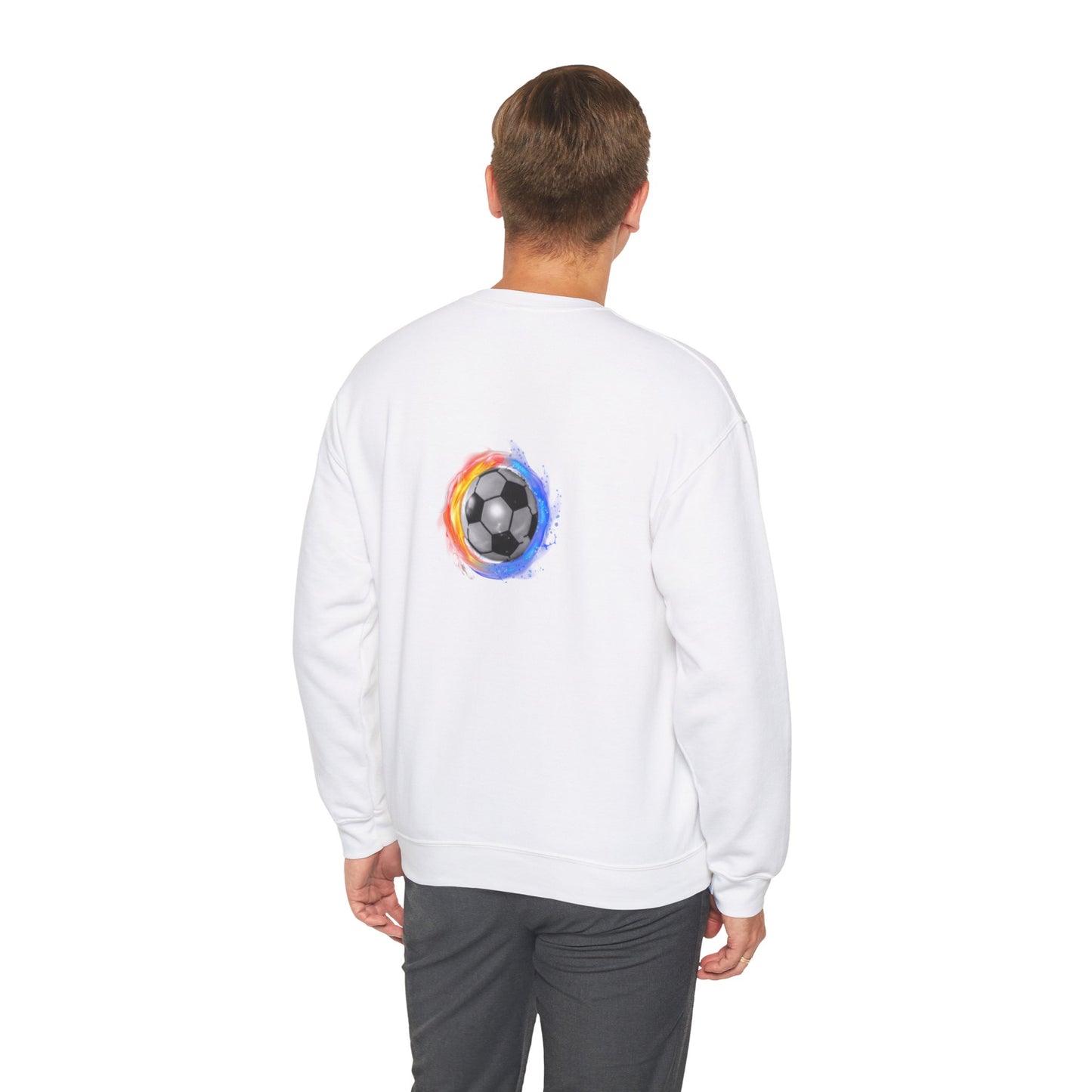 Fire kick Unisex Heavy Blend™ Crewneck Sweatshirt