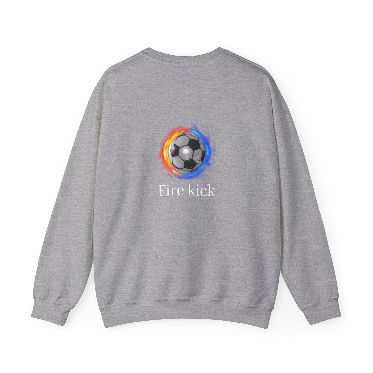 Fire kick Unisex Heavy Blend™ Crewneck Sweatshirt