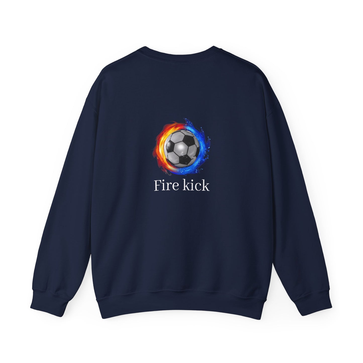 Fire kick Unisex Heavy Blend™ Crewneck Sweatshirt