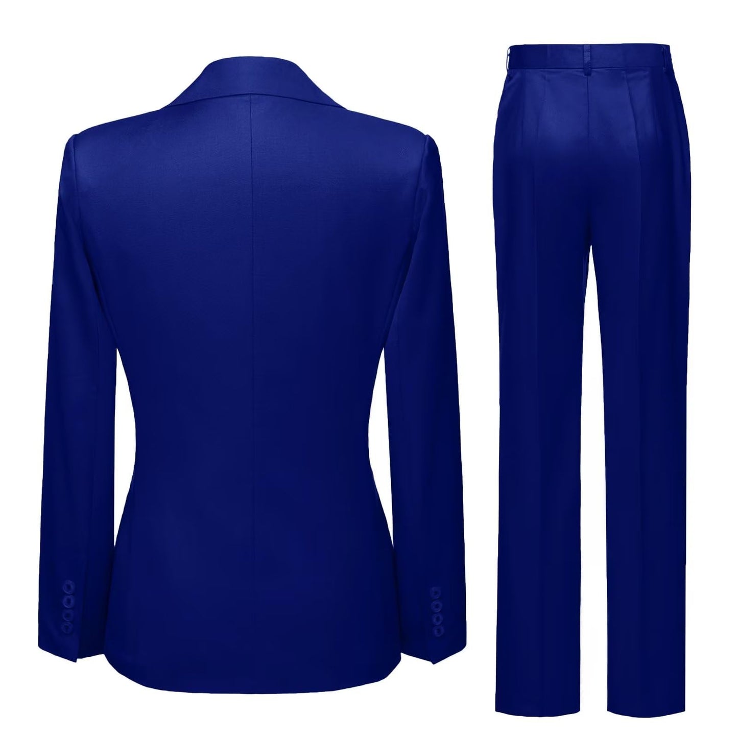 Women's 3 Piece Office Lady Business Suit Set Slim Fit Solid Blazer Vest Pant Set