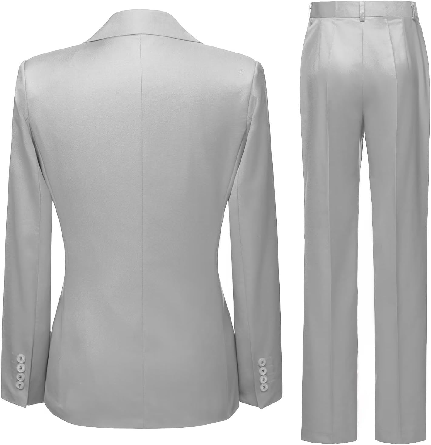 Women's 3 Piece Office Lady Business Suit Set Slim Fit Solid Blazer Vest Pant Set