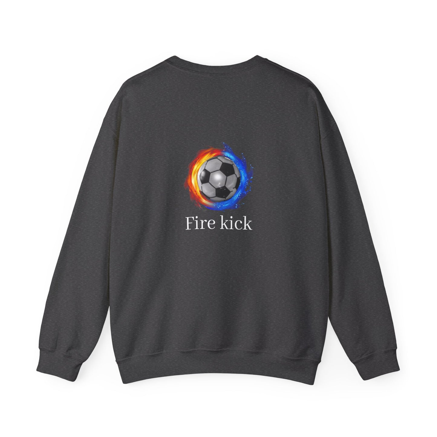 Fire kick Unisex Heavy Blend™ Crewneck Sweatshirt