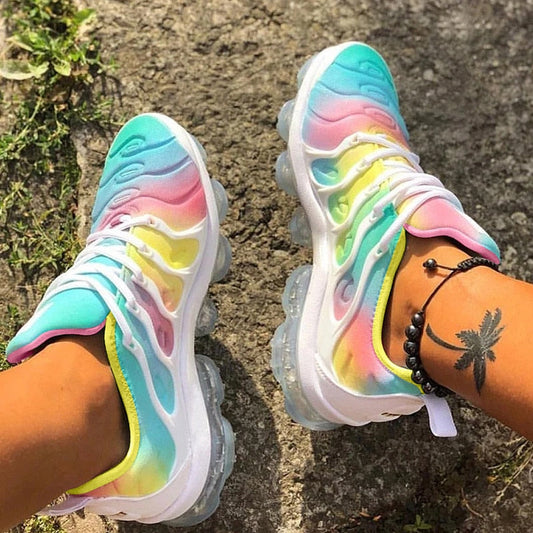 Running Training Fitness Sneakers Colorful Women Sports Shoes